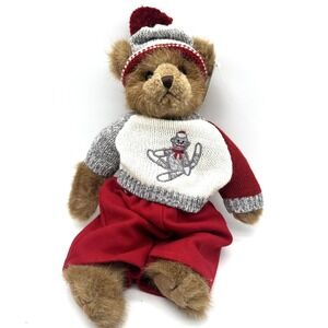 RETIRED The Bearington Collection SAMMY SOCKS 176702 Stuffed Animal Christmas